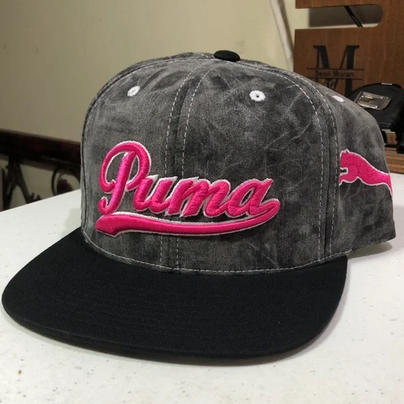 Puma | Accessories | Puma Gray Tiedye Flatbill Snapback Hat  display picture 1